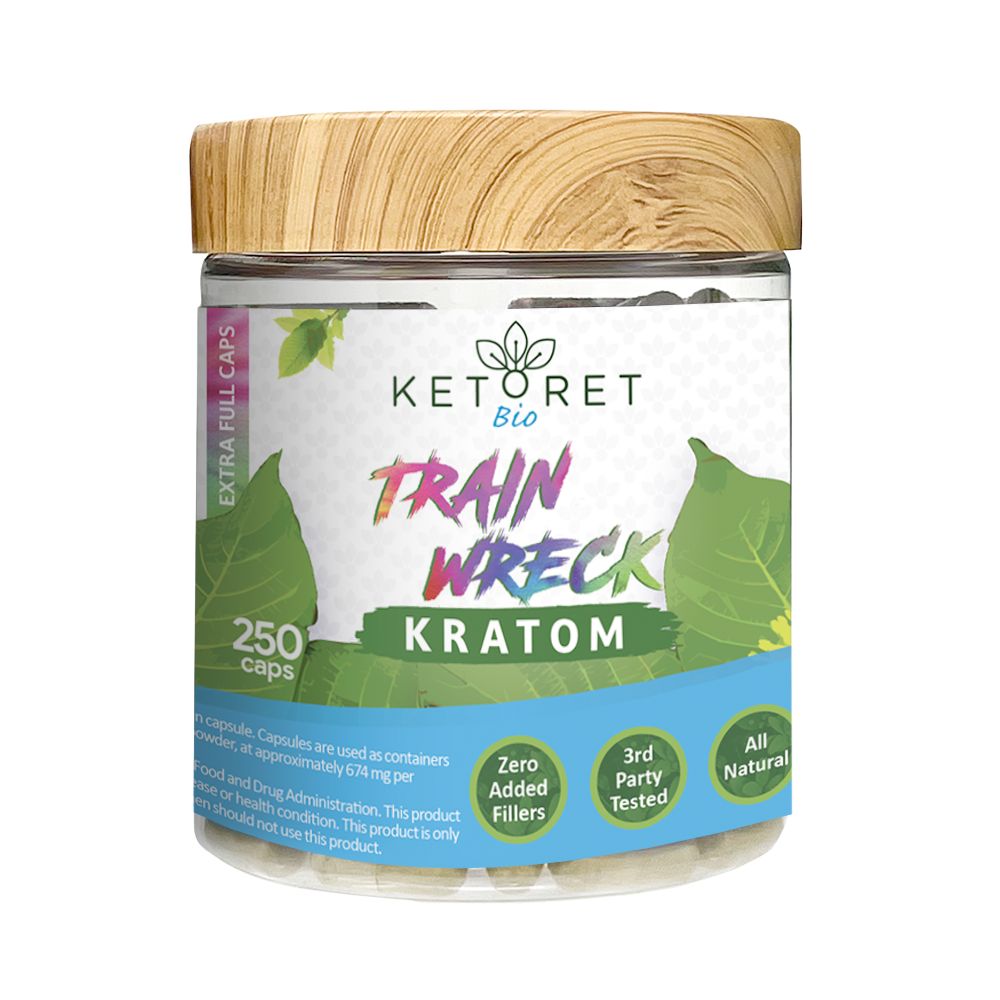 Trainwreck Kratom Capsules