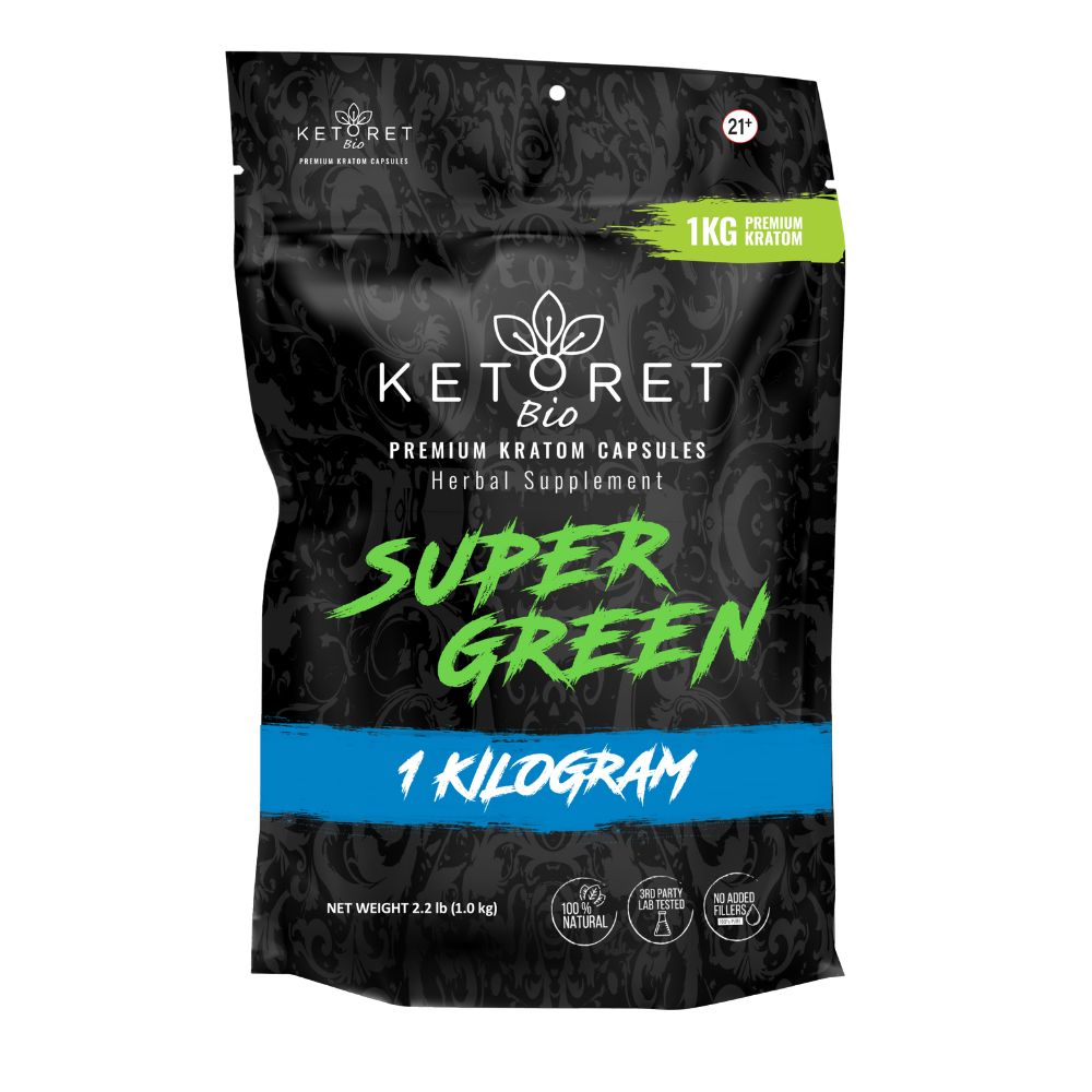 Ketoret Bio - Super Green Kratom Powder