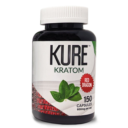 Kure Kratom - Red Dragon Capsules
