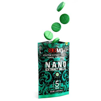 Sour Lemonade Nano Kratom Extract Tablets
