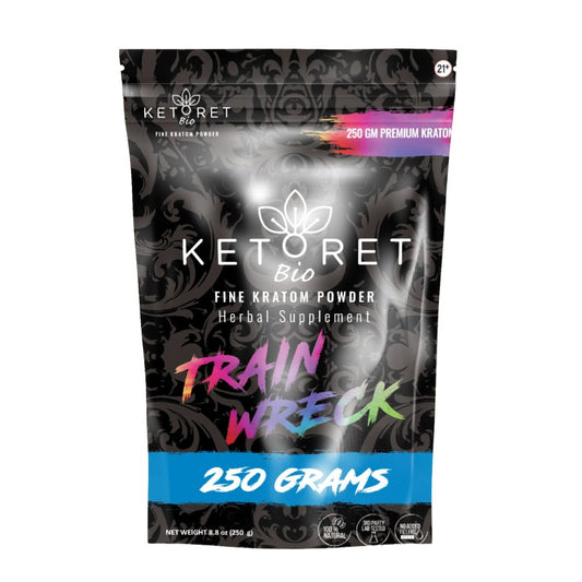 Ketoret Bio - Trainwreck Kratom Powder