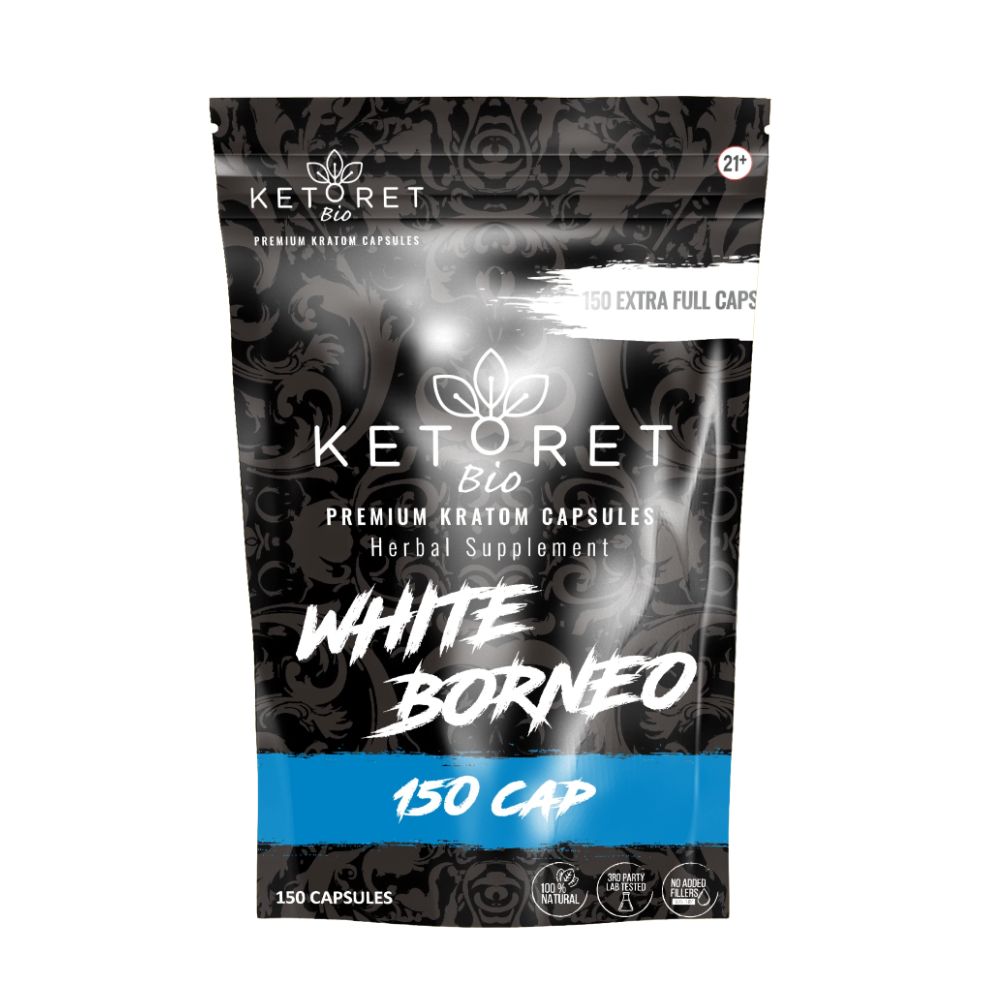 Ketoret Bio - White Borneo Kratom Capsules