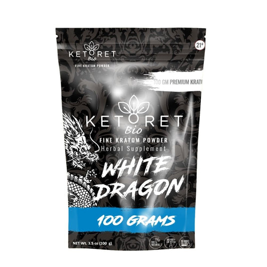 Ketoret Bio - White Dragon Kratom Powder
